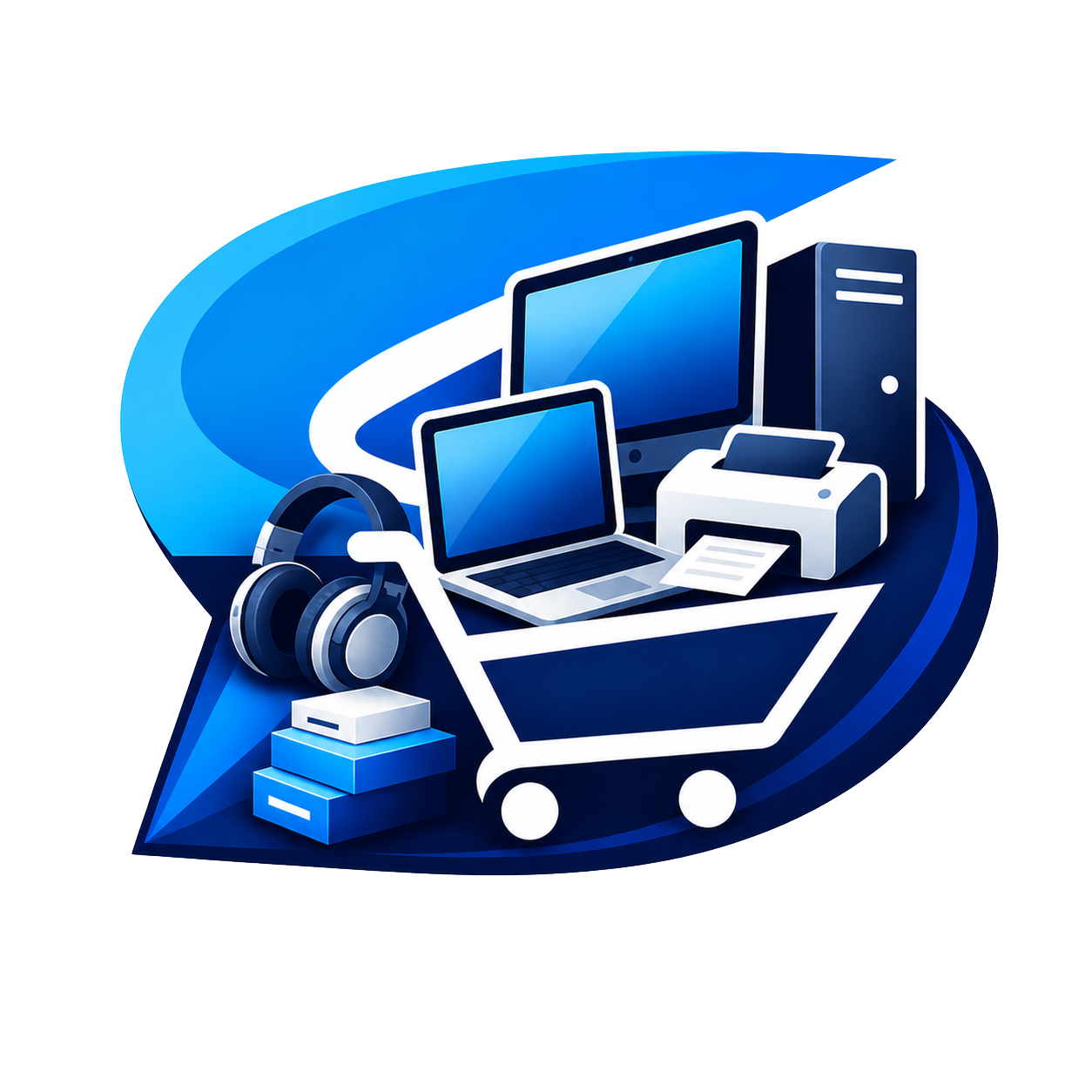 Logo de Tienda en línea de SERVISUMINISTROS para suministros y equipos tecnológicos